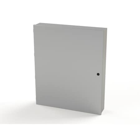 Saginaw Control & Engineering 1/4 Turn Latch Electrical Enclosures, 36 in H, 6 in D, 30 in W, NEMA 1, Carbon Steel SCE-36N3006LP